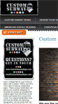 Mobile Screenshot of customsubwaysigns.com